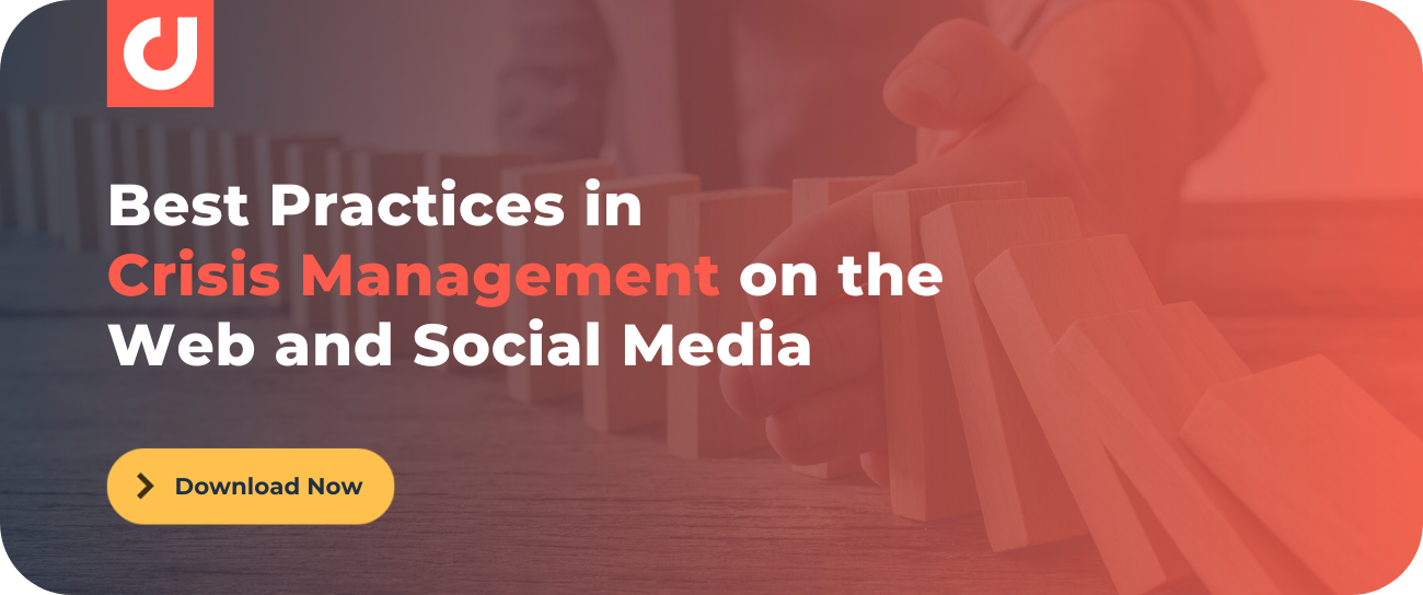 Ebook to download best practices on Crisis Management Online - CTA Digimind Blog